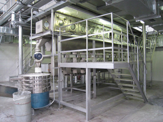 Truyền thuốc Trung Quốc Máy sấy tầng chất lỏng rung ngang Máy sấy tầng chất lỏng công nghiệp